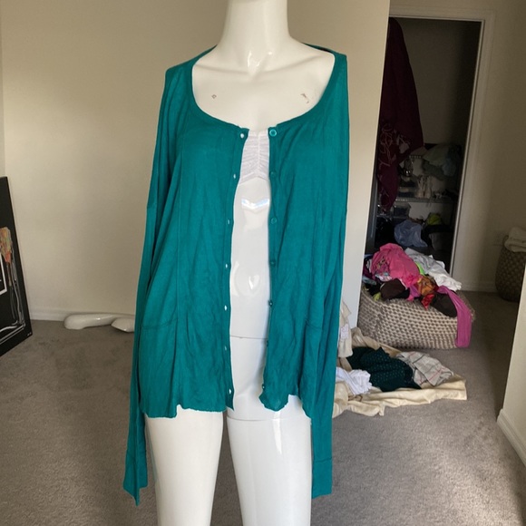 KENSIE SWEATER CARDIGAN TOP SIZE XL MSRP $69.00 NWT - Picture 1 of 8